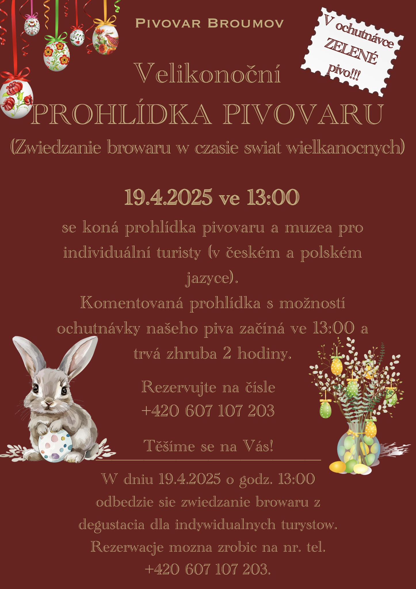 pivovar broumov velikonoce